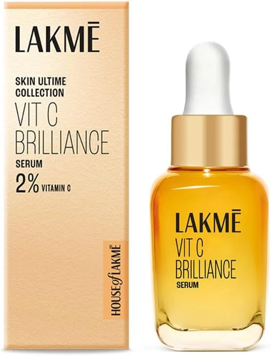 سرم صورت لاکمه 9to5 حاوی ویتامین C+ با 98% کمپلکس ویتامین C خالص، بهبود بافت پوست، روشن کننده و ایجاد پوستی سالم و درخشان، مناسب برای انواع پوست، 30 میلی لیتر