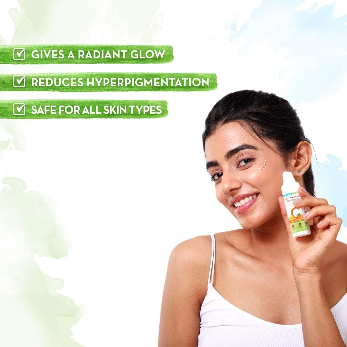 سرم صورت روشن کننده پوست ماماارت با ویتامین C و زردچوبه برای پوست درخشان و شاداب، مناسب آقایان و بانوان (30 گرم) سرم صورت روشن کننده پوست ماماارت با ویتامین C و زردچوبه برای پوست درخشان و شاداب، مناسب آقایان و بانوان (30 گرم)