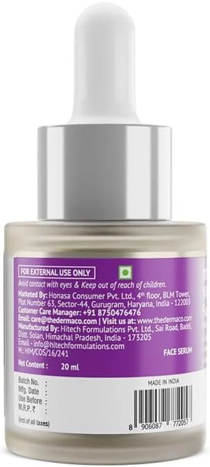 سرم ویتامین C 20% The Derma Co برای درخشندگی پوست