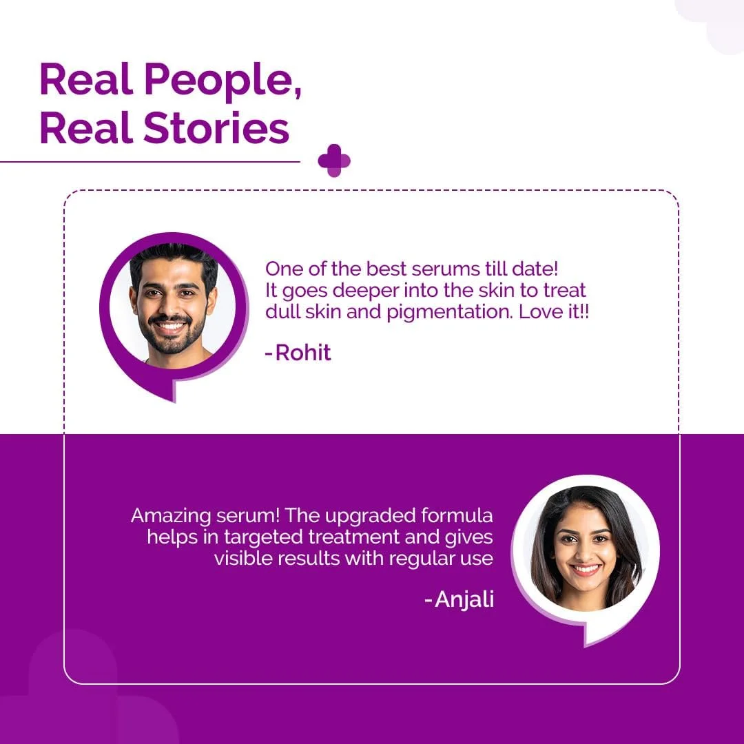 سرم صورت حاوی 15% ویتامین C، 5% نیاسینامید و هیالورونیک اسید | آبرسان و درخشان کننده پوست | تست شده توسط متخصصین پوست | 30 میلی لیتر