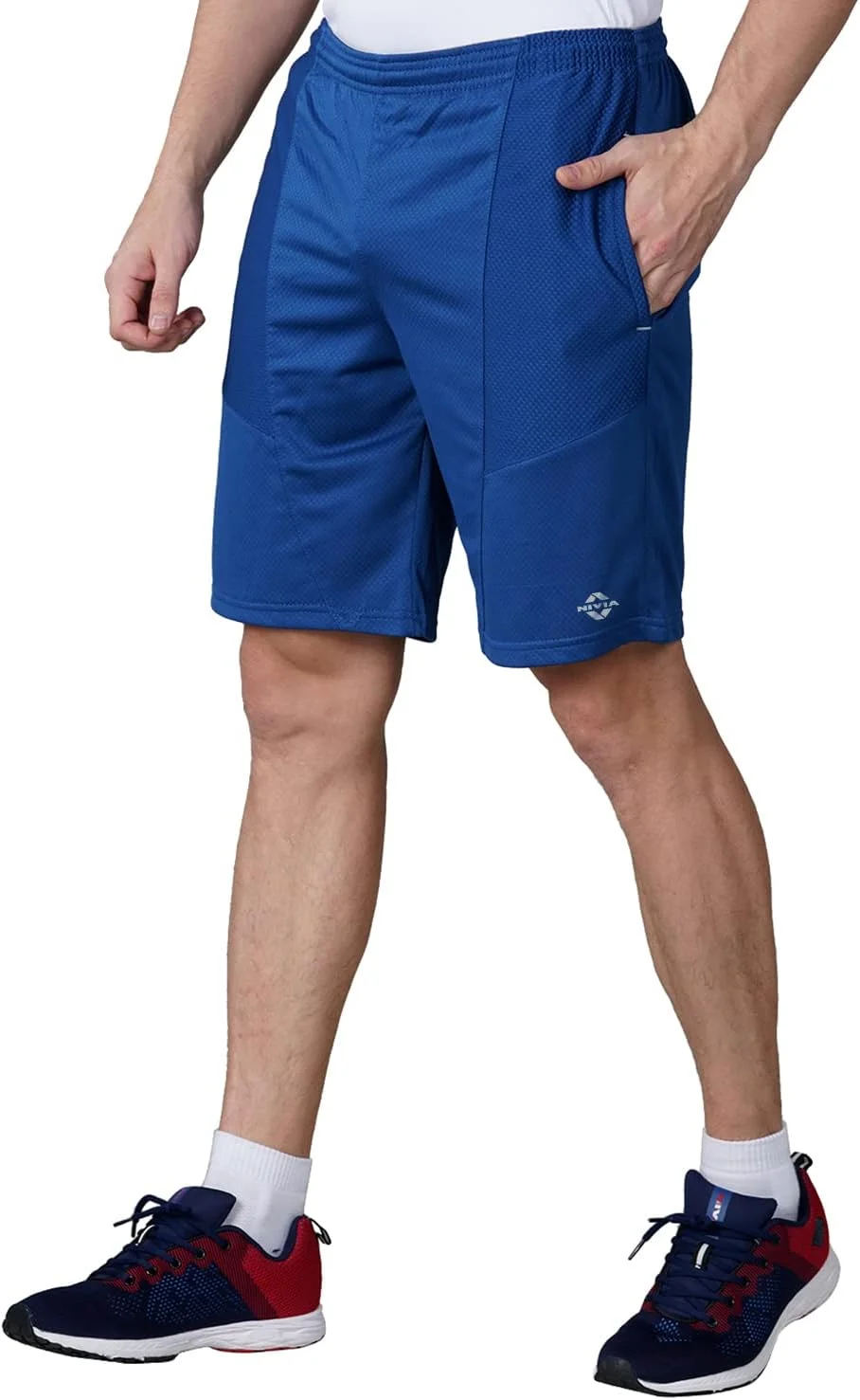 شلوارک ورزشی مردانه نیویا مدل Sporty -2 Moss بافتنی (تک عددی) شلوارک ورزشی مردانه نیویا مدل Sporty -2 Moss بافتنی (تک عددی)