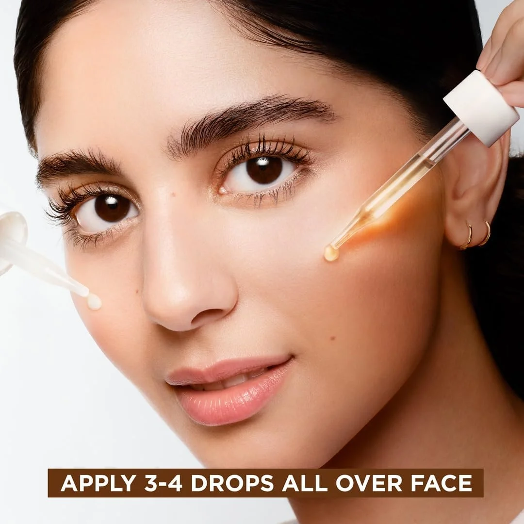 سرم تقویت کننده شبانه پوست صورت Garnier Skin Active Fast Bright با 10% ویتامین C خالص، 30 میلی لیتر