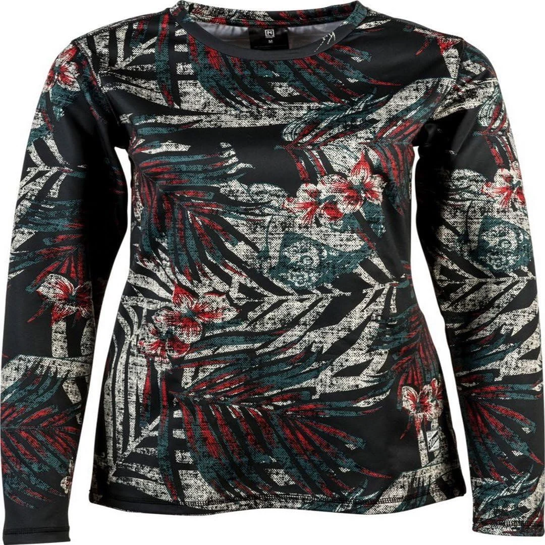 زیرپوش مردانه نیترو مدل آستین بلند طرح Broken Palms