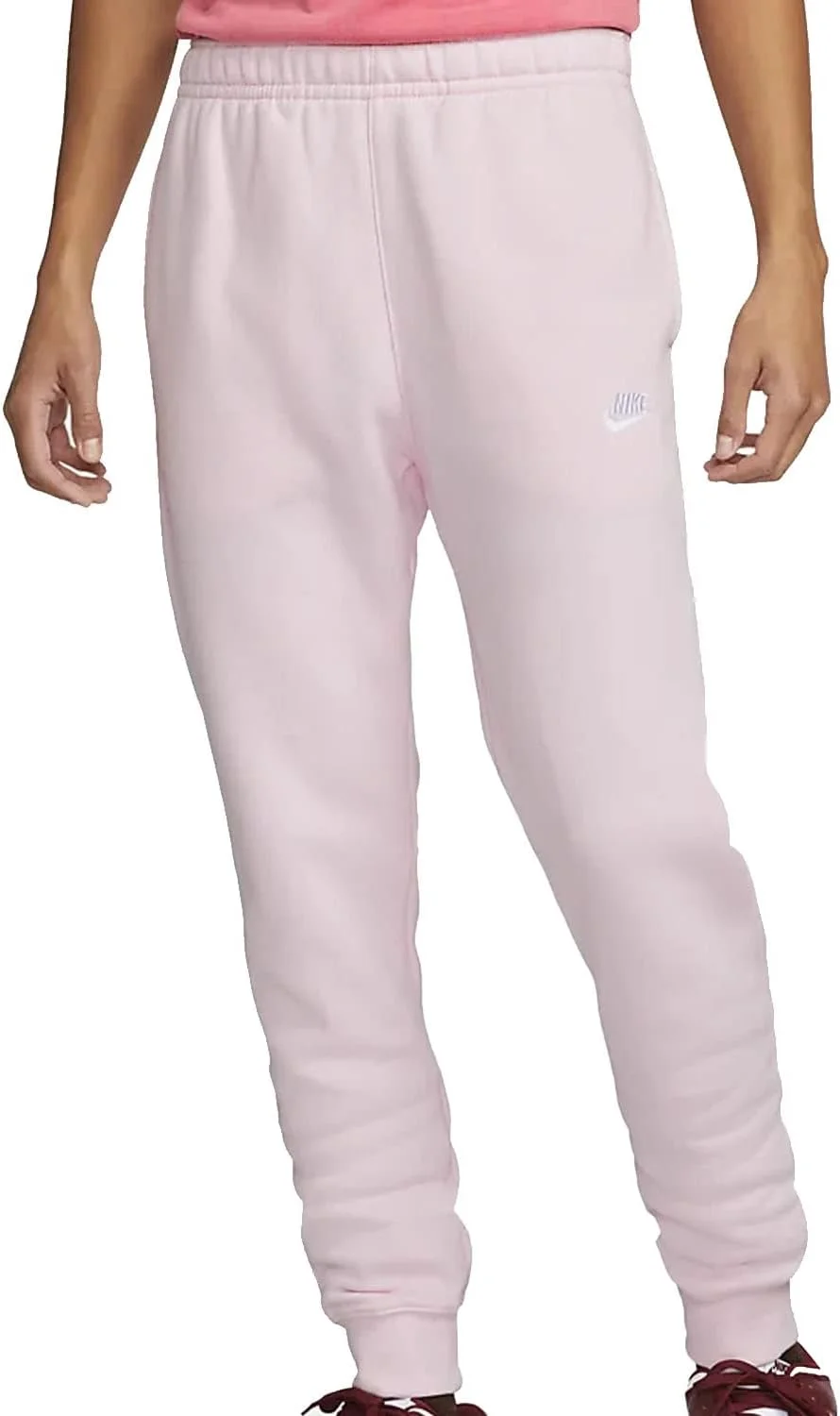 شلوار ورزشی مردانه نایکی مدل Sportswear Club Fleece، فوم صورتی، فوم صورتی، سفید، XXL، فوم صورتی، فوم صورتی، سفید
