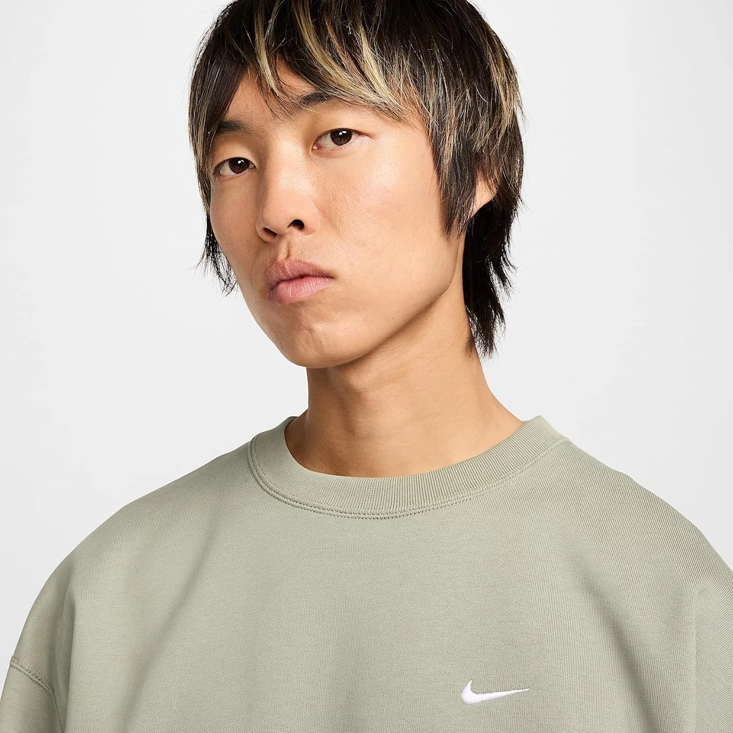 سویشرت مردانه نایک مدل SOLO SWSH FLC CRW