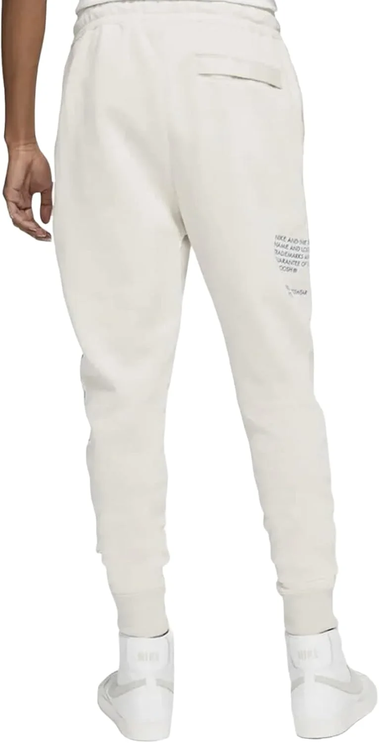 شلوار ورزشی مردانه نایک اسپرتس ویر با لوگوی دوتایی، قهوه ای روشن، سایز بزرگ