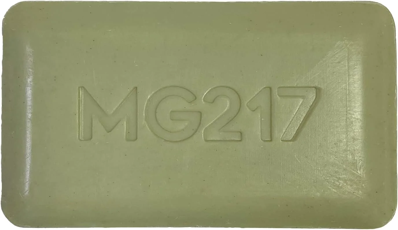 صابون لایه بردار دریای مرده پسوریازیس ام جی 217، ترمیم و محافظت با نمک دریای مرده، عصاره ریشه انگور اورگان، جو دوسر برای مراقبت از پوست پسوریازیس، 141 گرم