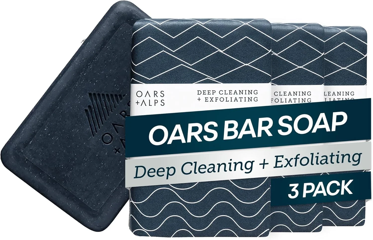 صابون لایه بردار اُرز + آلپس، مراقبت از پوست، آبرسان با شی باتر، وگان و بدون گلوتن، بسته 3 عددی