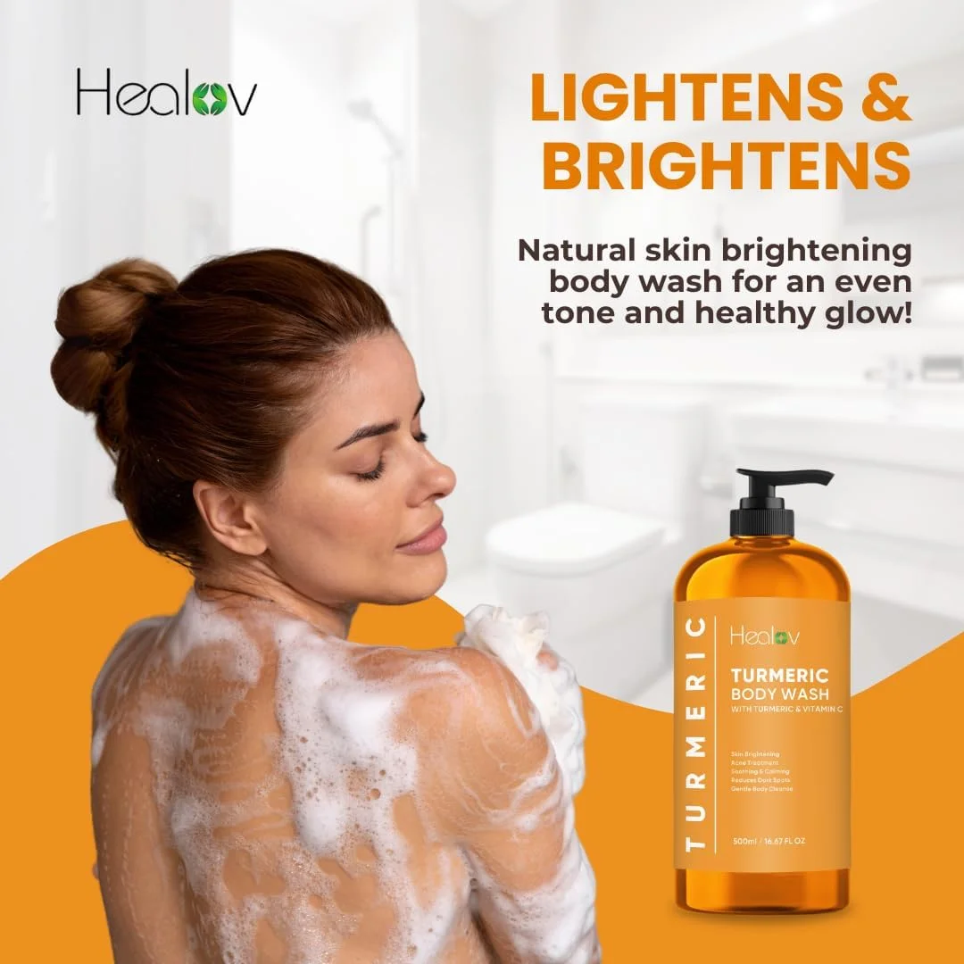 شوینده بدن زردچوبه - صابون روشن کننده پوست برای لکه های تیره، هایپرپیگمنتیشن - شوینده صورت زردچوبه لایه بردار، آکنه، جای زخم را کاهش می دهد و پوست را پاک می کند - صابون مایع حمام طبیعی شوینده بدن زردچوبه - صابون روشن کننده پوست برای لکه های تیره، هایپرپیگمنتیشن - شوینده صورت زردچوبه لایه بردار، آکنه، جای زخم را کاهش می دهد و پوست را پاک می کند - صابون مایع حمام طبیعی