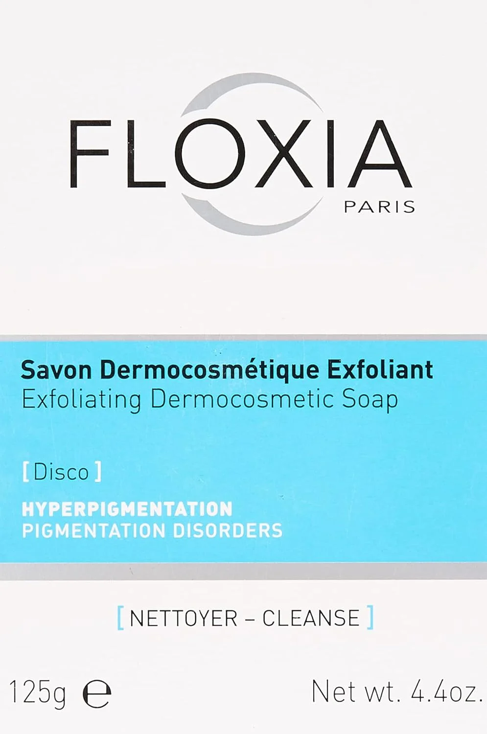 صابون لایه بردار درموکازمتیک فلوکسیا برای اختلالات رنگدانه ای، 125 گرم صابون لایه بردار درموکازمتیک فلوکسیا برای اختلالات رنگدانه ای، 125 گرم