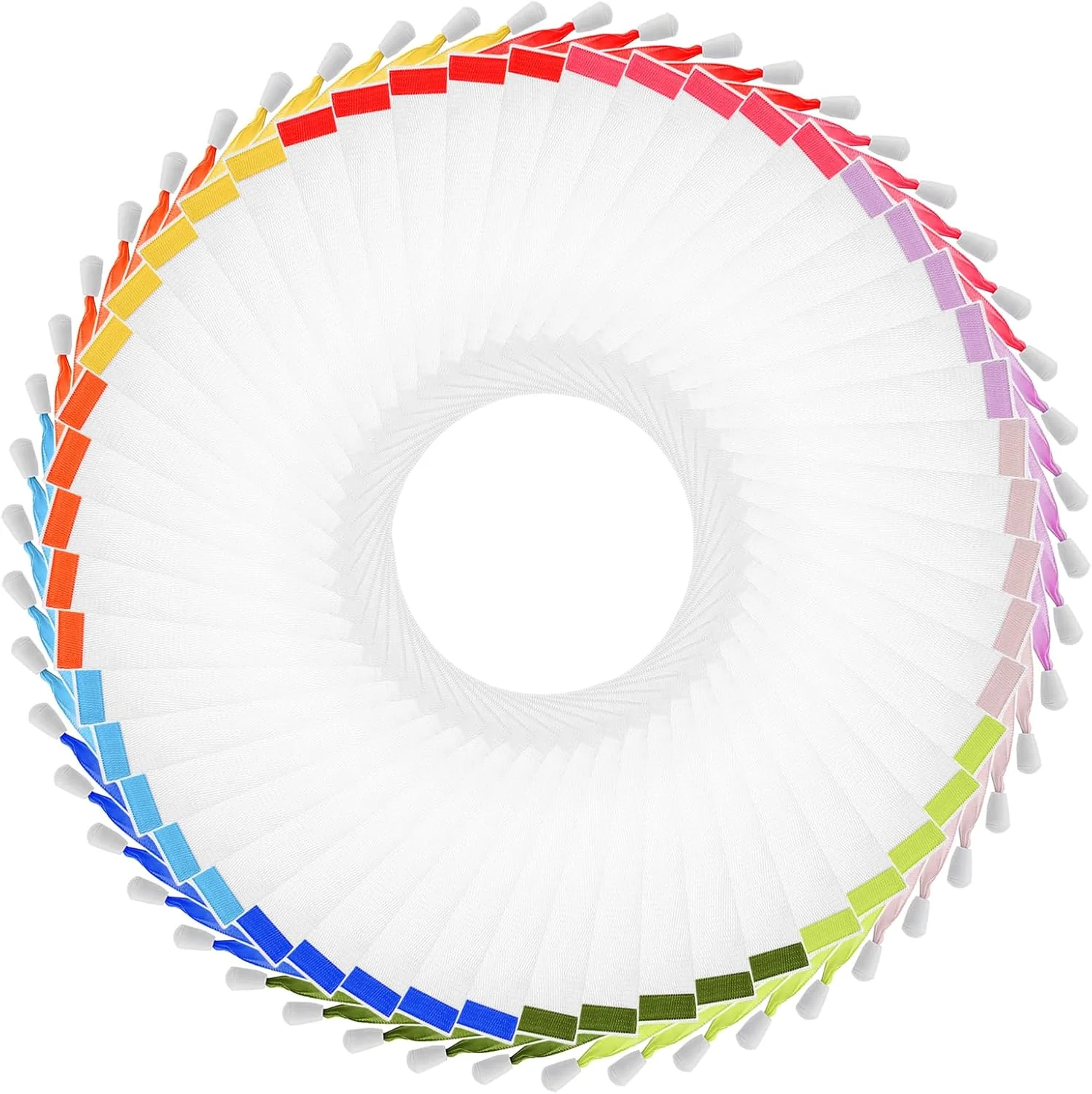 200 عدد کیسه صابون توری حباب ساز دست ساز، کیسه لایه بردار صابون با بند کشی برای کف کردن و خشک کردن، نرم برای شستشوی بدن و صورت، ابزار تمیز کننده، آسان برای ایجاد حباب و نگهداری