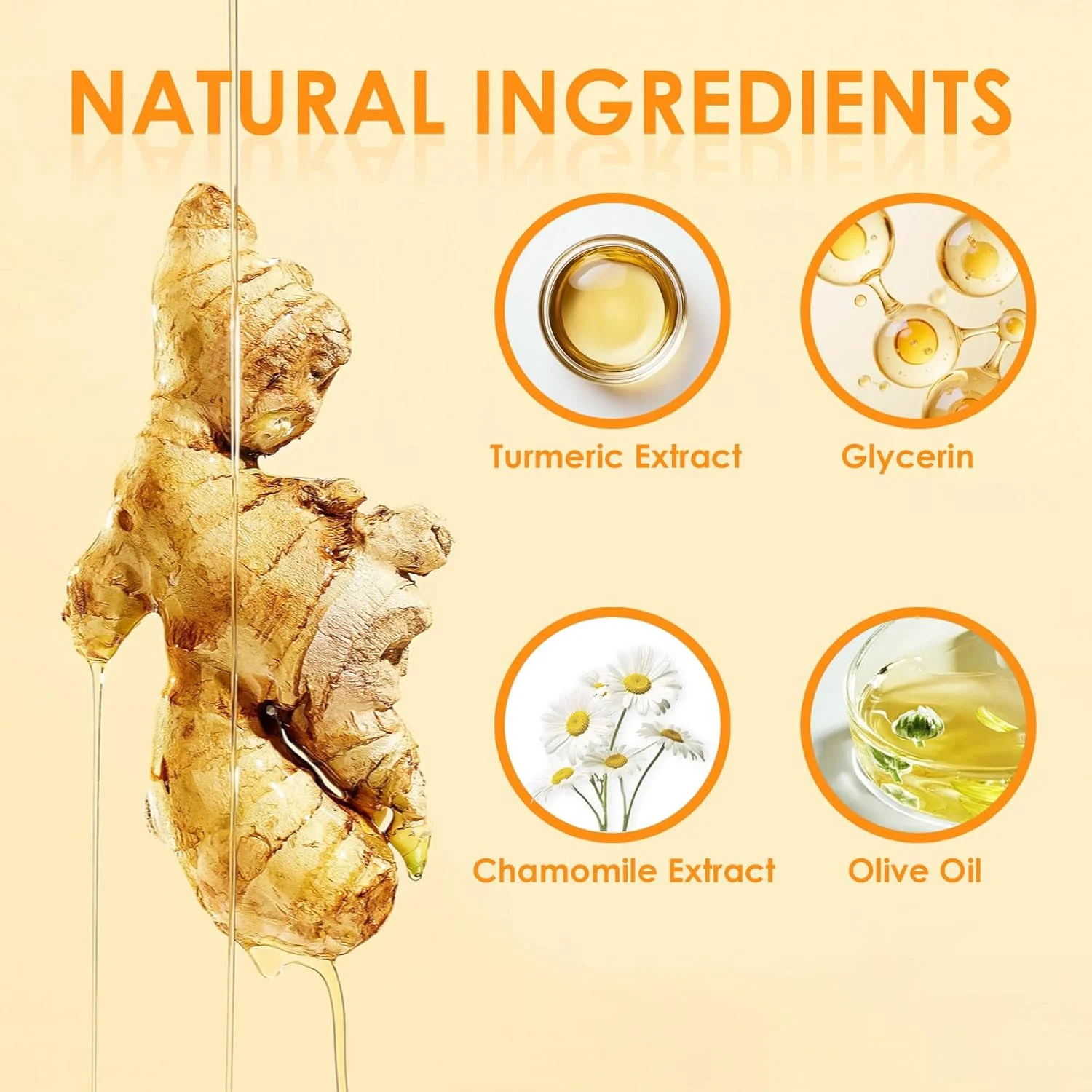 مجموعه ۴ تکه شستشو و مراقبت زردچوبه – ژل شستشوی صورت زردچوبه با برس، پدهای لایه بردار صورت، صابون های پاک کننده و روغن زردچوبه – مراقبت طبیعی پوست برای صورت و بدن