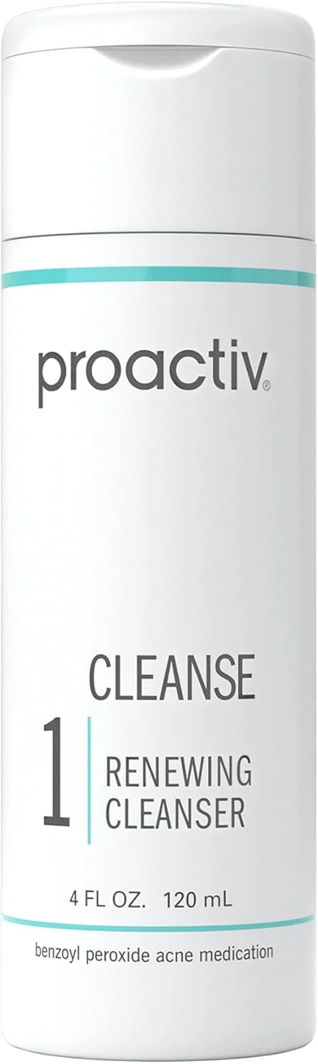 پاک کننده صورت پرو اکتیو برای پوست های مستعد جوش - شوینده صورت و درمان جوش - پاک کننده روزانه صورت و مرطوب کننده اسید هیالورونیک با دانه های لایه بردار - 120 میلی لیتر