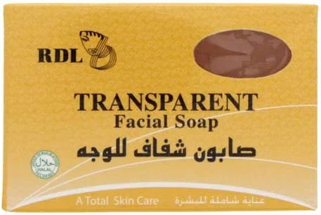 صابون شفاف صورت آر دی ال برای صورت، 135 گرم
