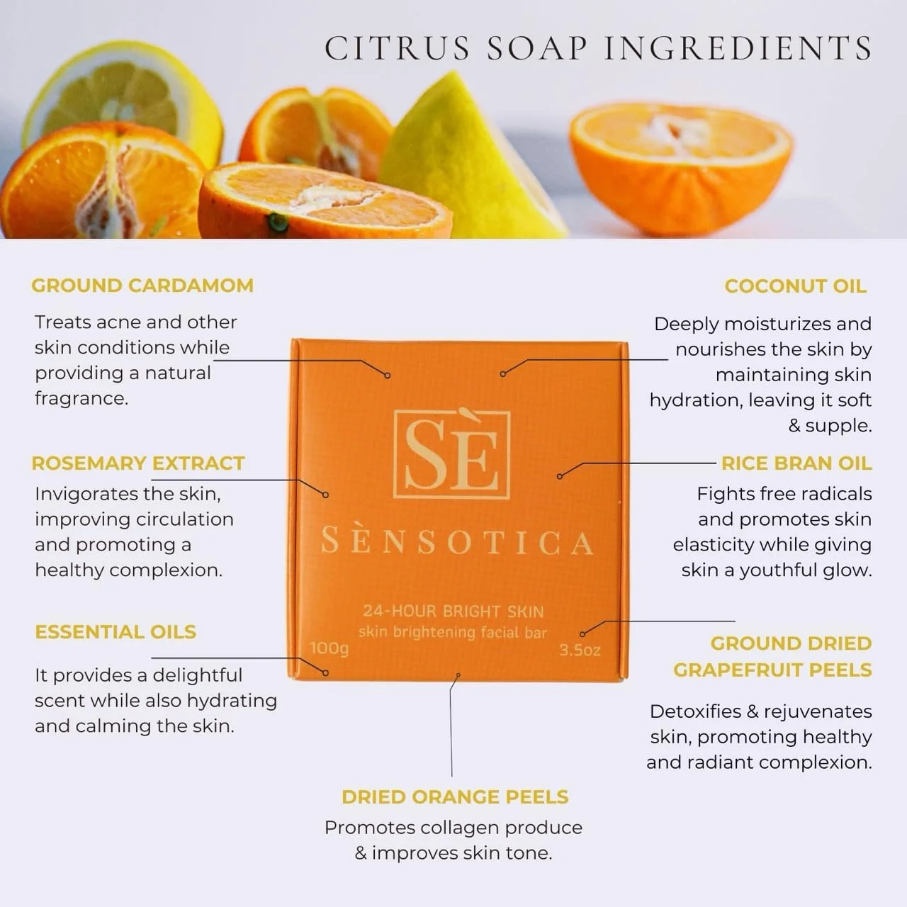 لایه بردار صورت با رایحه مرکبات (بسته 2 عددی) - روشن کننده و مراقبت از پوست