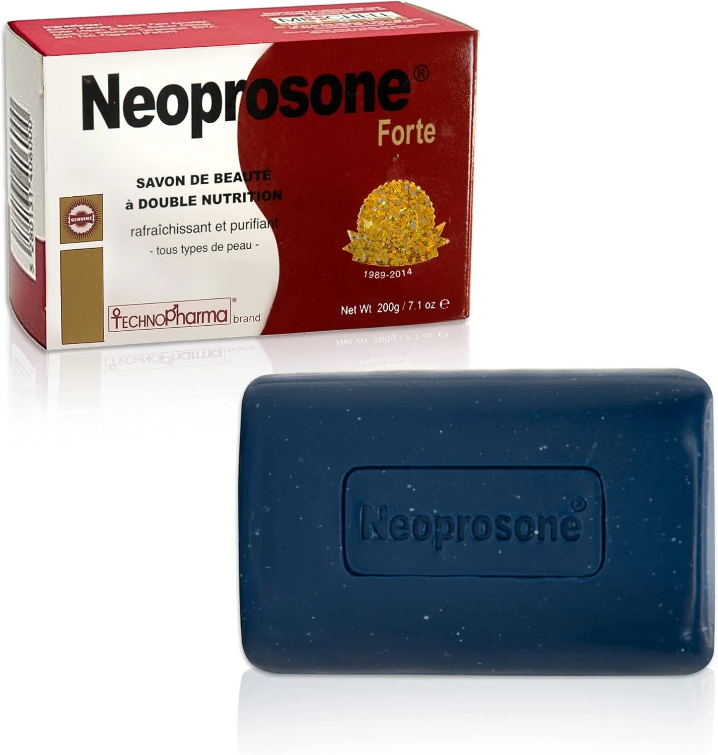 نئوپروزون، صابون روشن کننده پوست - لایه بردار حاوی گلیسیرین (200 گرم)