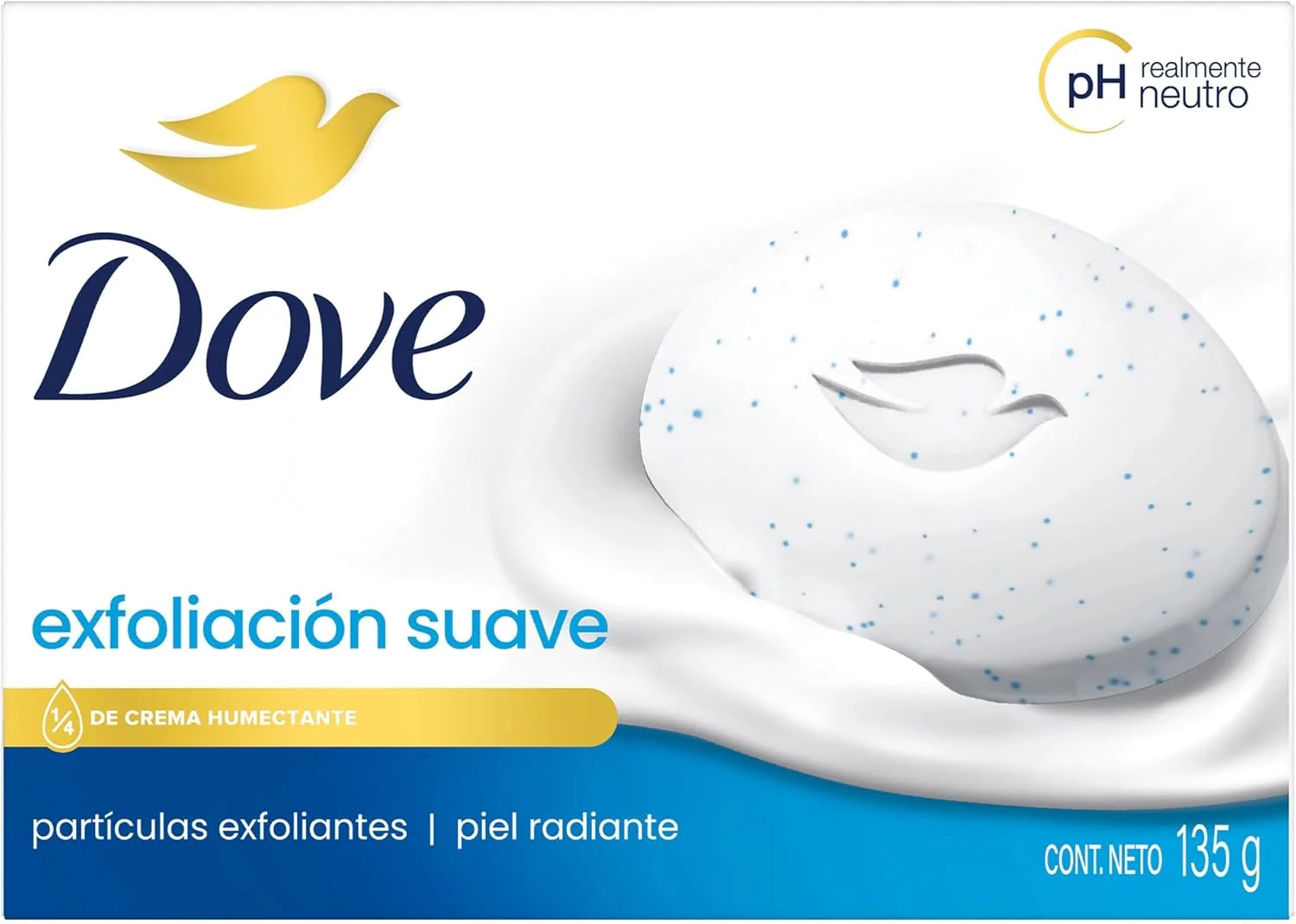 صابون لایه بردار ملایم داو ۱۳۵ گرمی