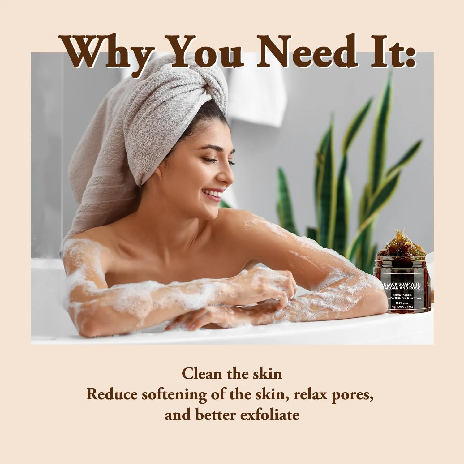 صابون سیاه مراکشی خالص با آرگان و گل رز - 400 گرم، صابون های بلدی سیاه مراکشی تایید شده توسط USDA، صابون های لایه بردار، حمام صابون سیاه مراکشی، اسکراب بدن مراکشی با دستکش لایه بردار صابون سیاه مراکشی خالص با آرگان و گل رز - 400 گرم، صابون های بلدی سیاه مراکشی تایید شده توسط USDA، صابون های لایه بردار، حمام صابون سیاه مراکشی، اسکراب بدن مراکشی با دستکش لایه بردار