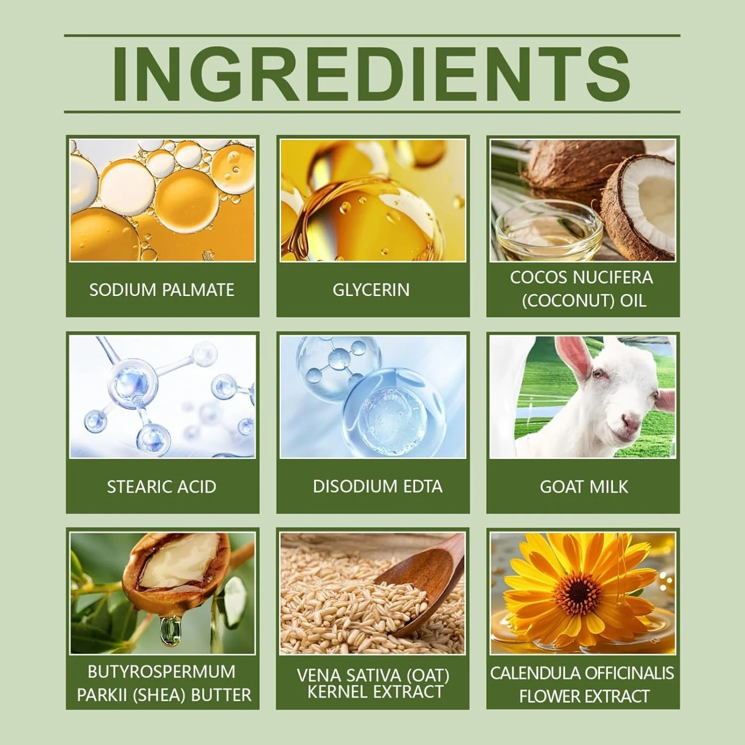 صابون شیر بز مرطوب کننده KASTWAVE - صابون دست ساز و کاملا طبیعی برای صورت و بدن، حاوی روغن نارگیل، لایه بردار و پاک کننده ملایم برای پوست خشک، تسکین دهنده و آبرسان