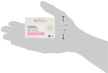صابون روشن کننده صورت Beesline، سفید، 85 گرم