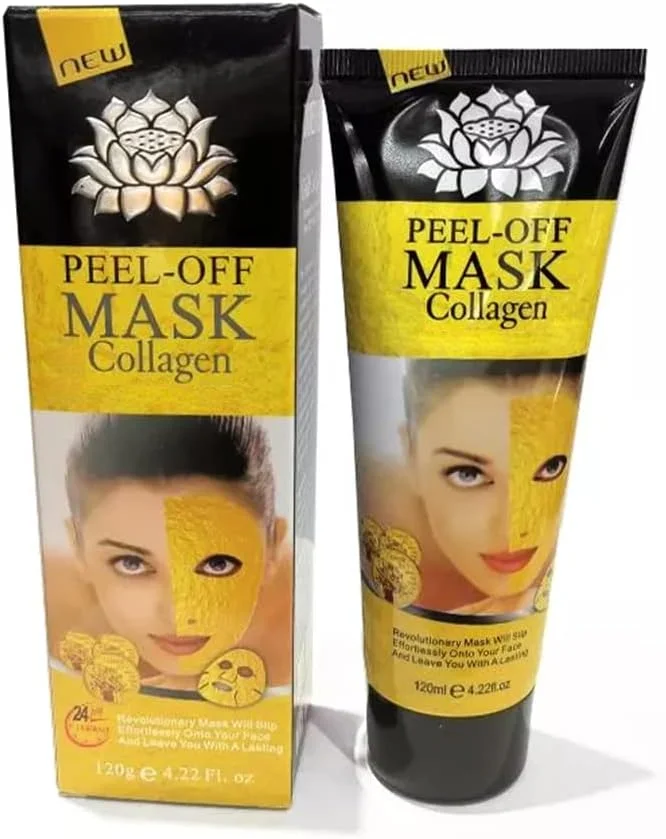 ماسک صورت کلاژن طلا ۲۴ عیار آیچون بیوتی، ضد چروک، مراقبت از پوست، لیفتینگ و سفت کننده، مرطوب کننده ۱۲۰ گرم