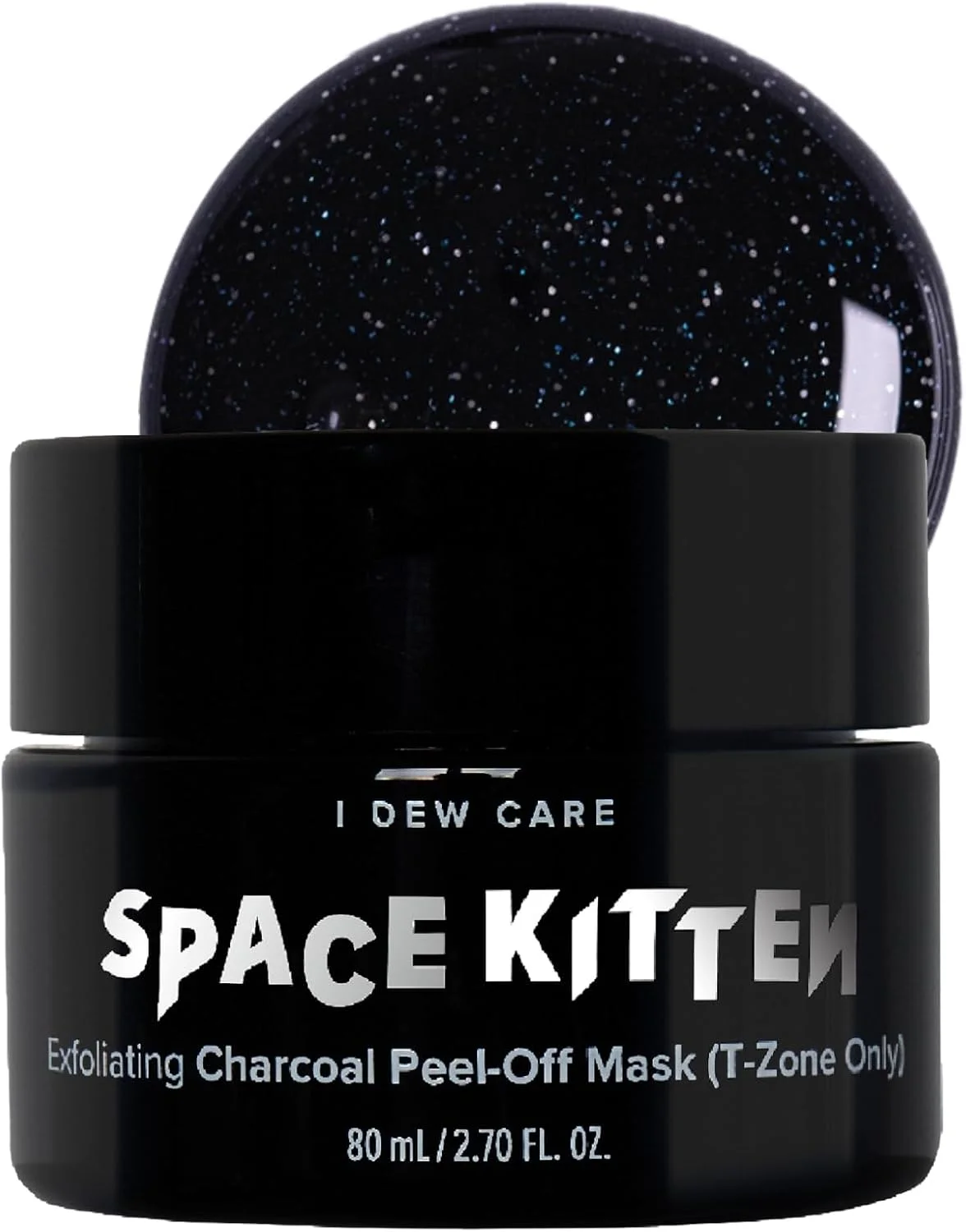 آی دو کر ماسک صورت لایه بردار - گربه فضایی | از بین برنده جوش های سرسیاه، ماسک سرسفید، لایه برداری با زغال، برای ناحیه T، پاکسازی منافذ، 80 میلی لیتر