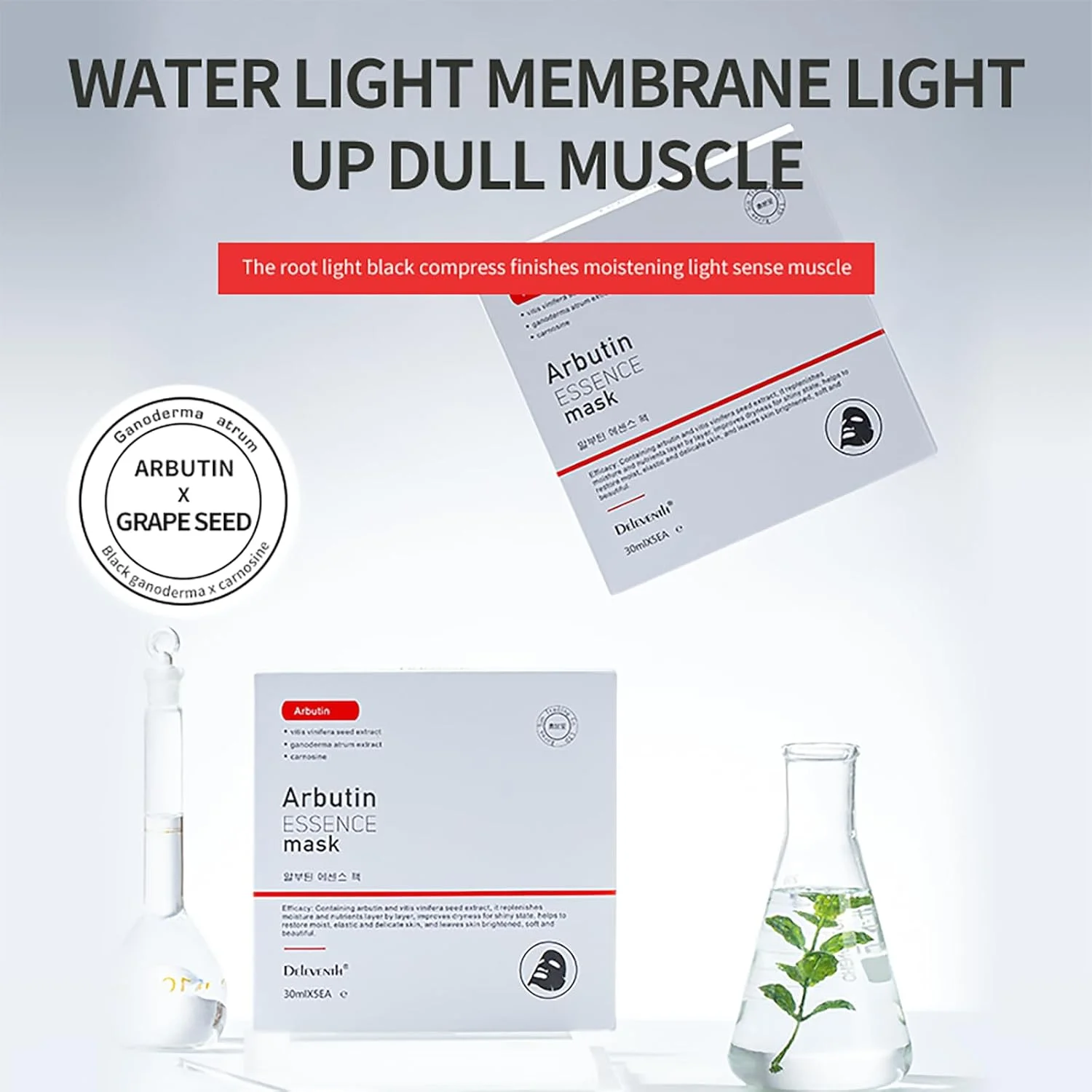 ماسک صورت حاوی آربوتین آلفا DEleventh، محصول کره ای، 30 میلی لیتر × 5 عدد / روشن کننده، آبرسان و سفت کننده پوست، متعادل کننده رطوبت و چربی پوست، کاهش دهنده لک های تیره و خطوط ریز ماسک صورت حاوی آربوتین آلفا DEleventh، محصول کره ای، 30 میلی لیتر × 5 عدد / روشن کننده، آبرسان و سفت کننده پوست، متعادل کننده رطوبت و چربی پوست، کاهش دهنده لک های تیره و خطوط ریز