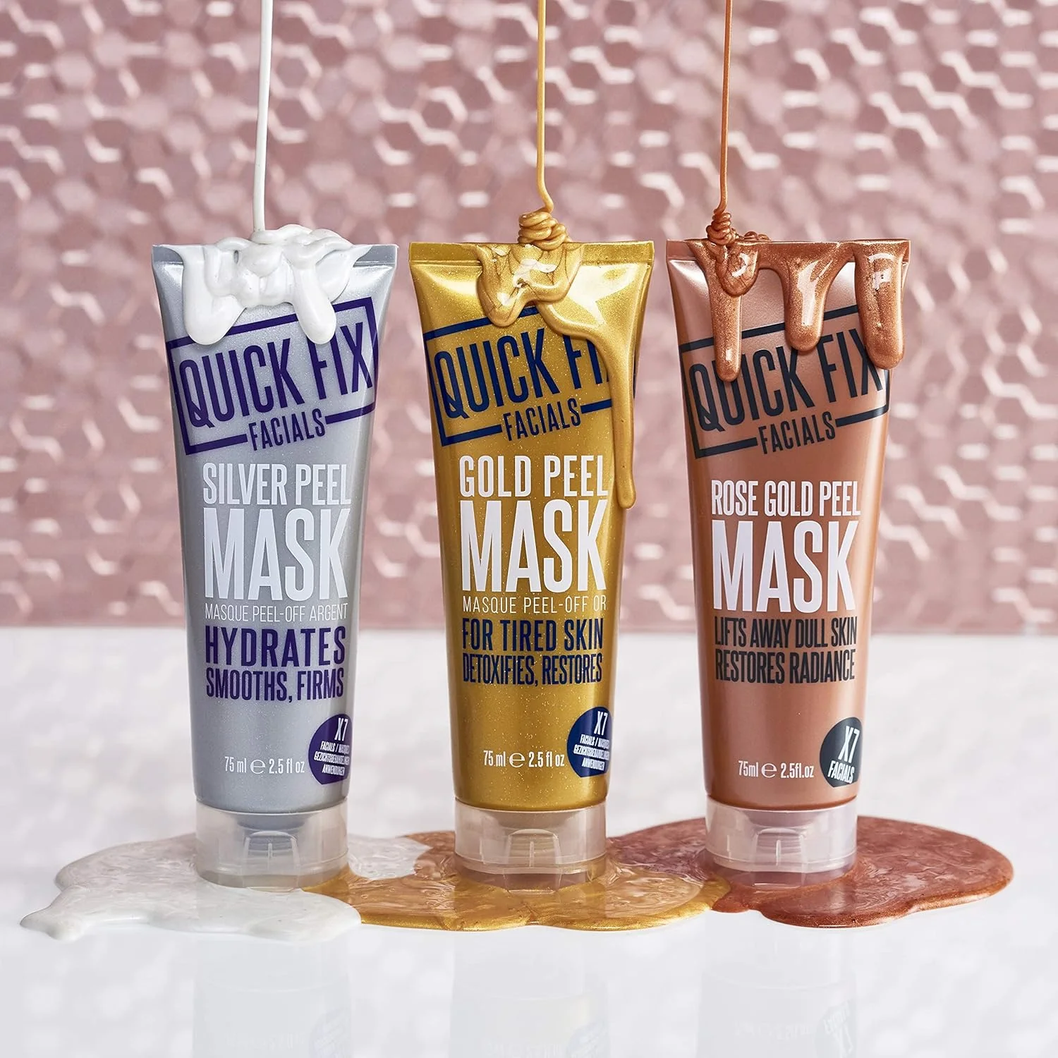 ماسک نقره ای لایه بردار صورت Quickfix