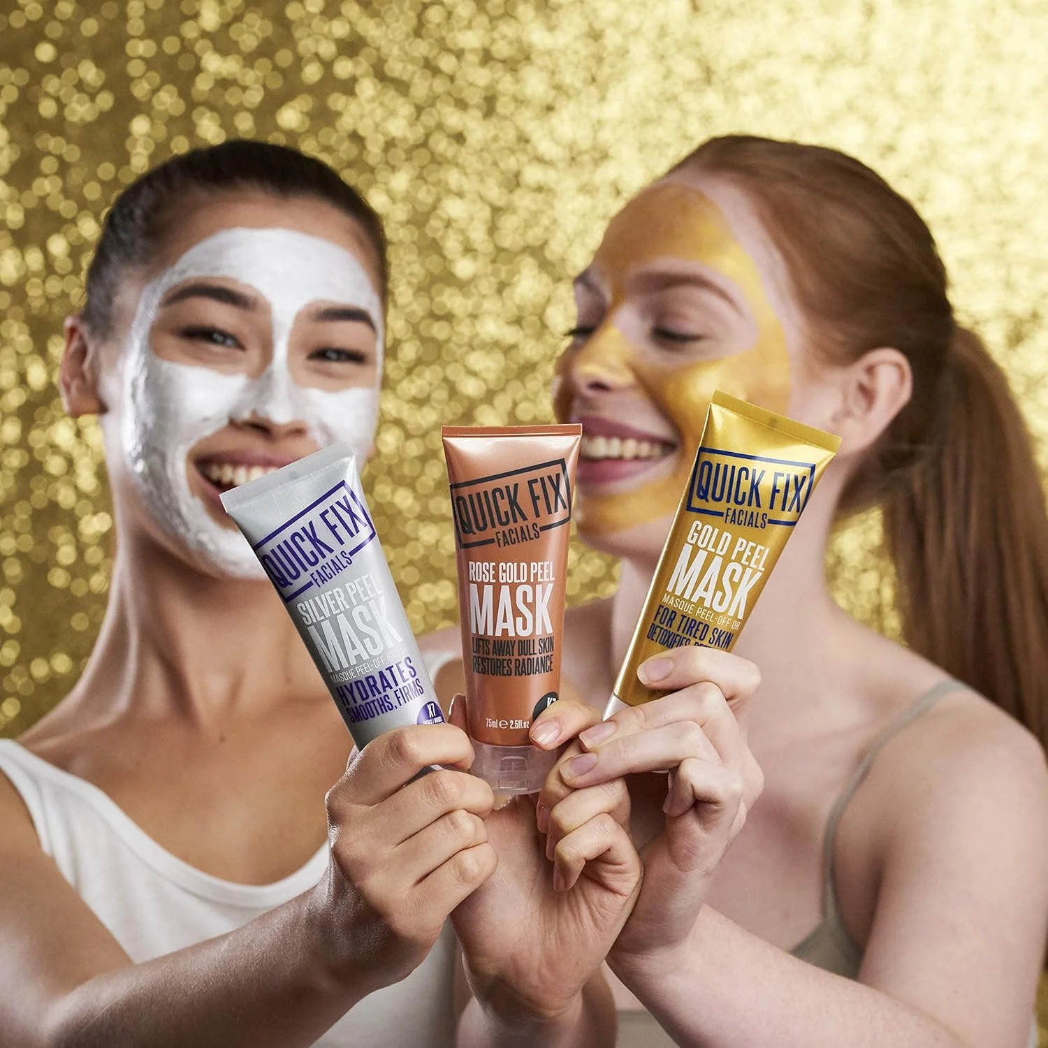 ماسک نقره ای لایه بردار صورت Quickfix