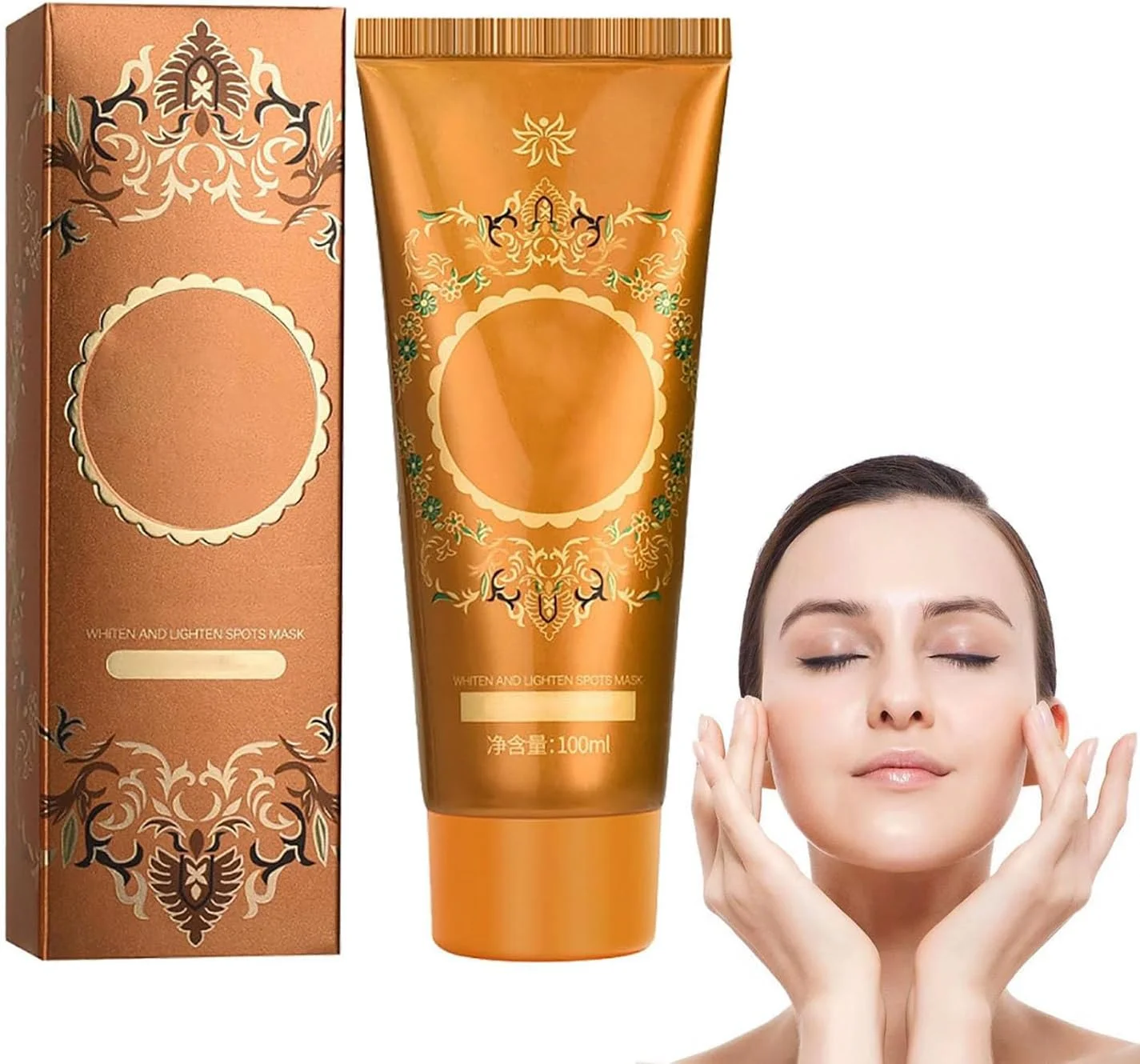 ماسک صورت آیگییوپینگ برای رفع لکههای تیره، ماسک آیگییوپینگ محو کننده لکههای تیره، ماسک گیاهی لایه بردار صورت، ماسک ضد چروک برای انواع پوست (1 عدد) ماسک صورت آیگییوپینگ برای رفع لکههای تیره، ماسک آیگییوپینگ محو کننده لکههای تیره، ماسک گیاهی لایه بردار صورت، ماسک ضد چروک برای انواع پوست (1 عدد)