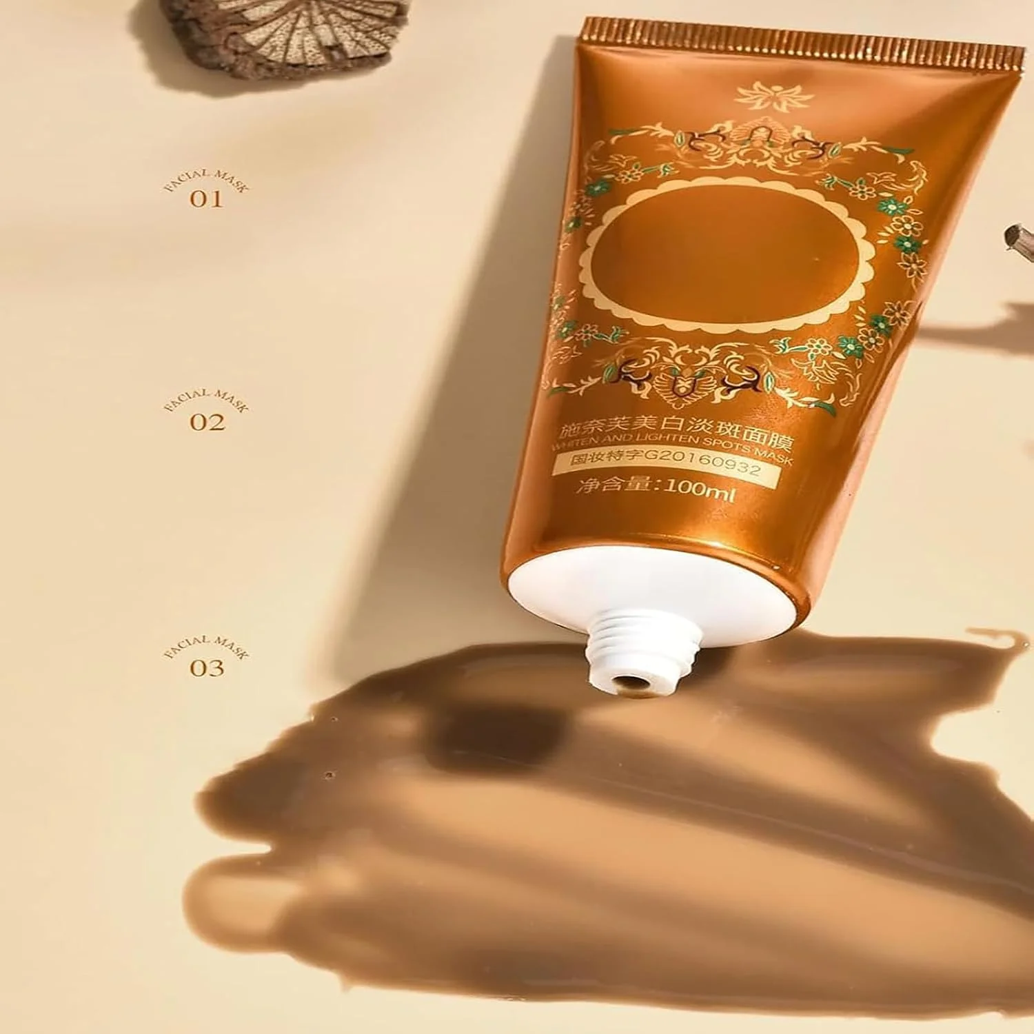 ماسک صورت آیگییوپینگ برای رفع لکه‌های تیره، ماسک آیگییوپینگ محو کننده لکه‌های تیره، ماسک گیاهی لایه بردار صورت، ماسک ضد چروک برای انواع پوست (1 عدد)