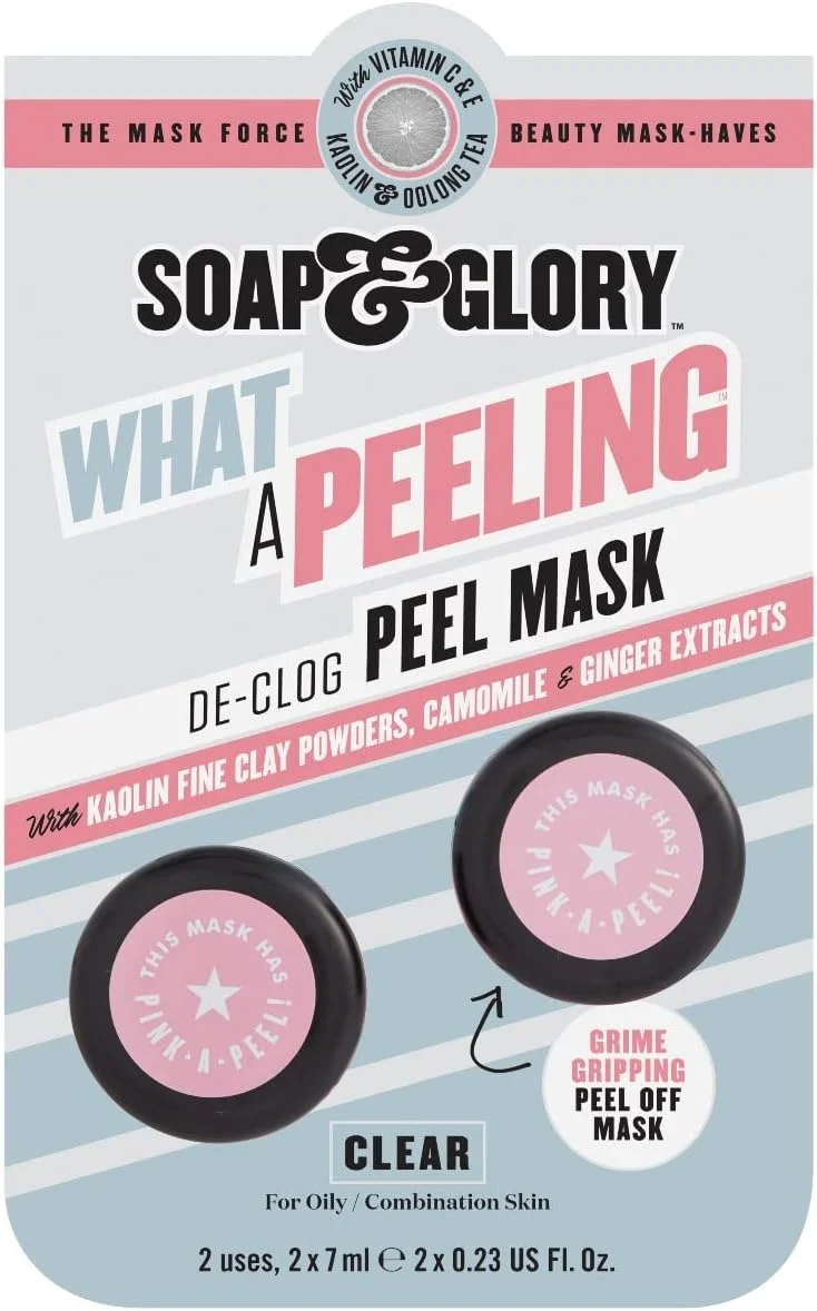 ماسک لایه بردار و پاک کننده صورت Soap & Glory به همراه قاشق (2 عدد 7 میلی لیتری)