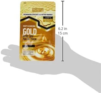 ماسک صورت لایه بردار طلایی پاک کننده عمیق بیوتی فرمولاس