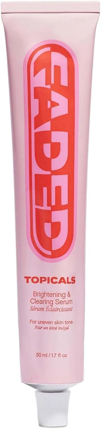 سرم روشن کننده و شفاف کننده پوست تاپیکالز فیدد | کاهش دهنده تغییر رنگ پوست، جای لک، جای زخم و نقاط تیره | حاوی کوجیک اسید و نیاسینامید | تست شده توسط متخصص پوست، وگان، بدون تست حیوانی (50 میلی لیتر)