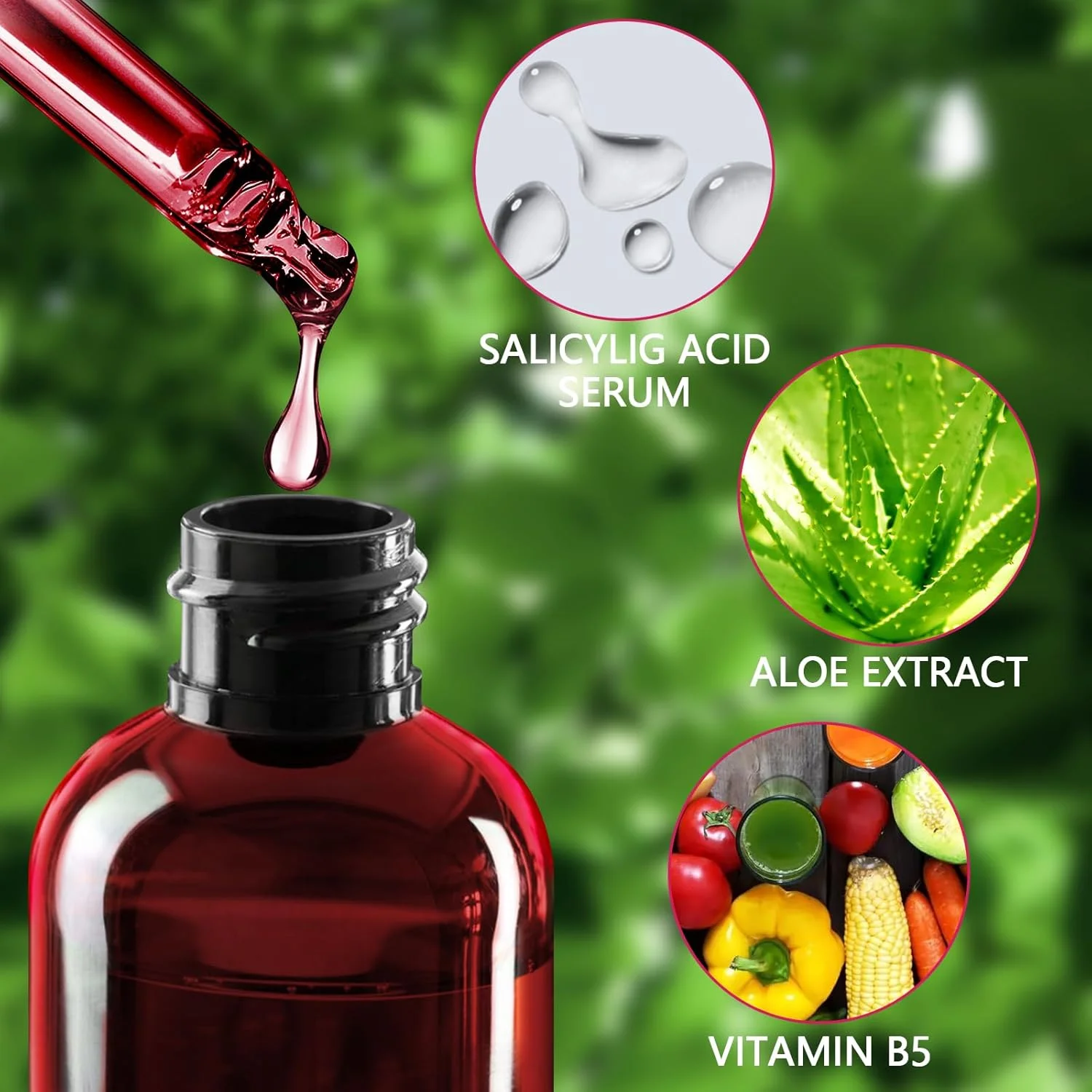 محلول لایه بردار AHA 30% + BHA 2%، سرم لایه بردار صورت، سرم صورت، سرم لایه بردار طبیعی صورت برای کاهش خطوط ریز و چین و چروک (30 میلی لیتر) محلول لایه بردار AHA 30% + BHA 2%، سرم لایه بردار صورت، سرم صورت، سرم لایه بردار طبیعی صورت برای کاهش خطوط ریز و چین و چروک (30 میلی لیتر)