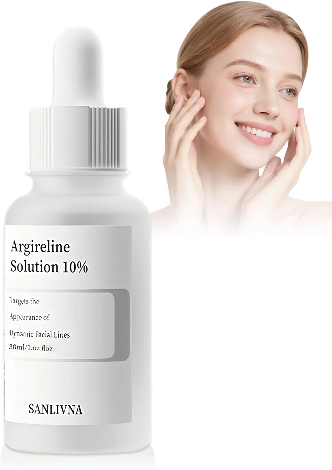 محلول آرژیرلین 10%، سرم آرژیرلین سرم هیالورونیک، بهبود خاصیت ارتجاعی پوست، تقویت کننده مراقبت از پوست تسکین دهنده، سرم مرطوب کننده صورت، 30 میلی لیتر