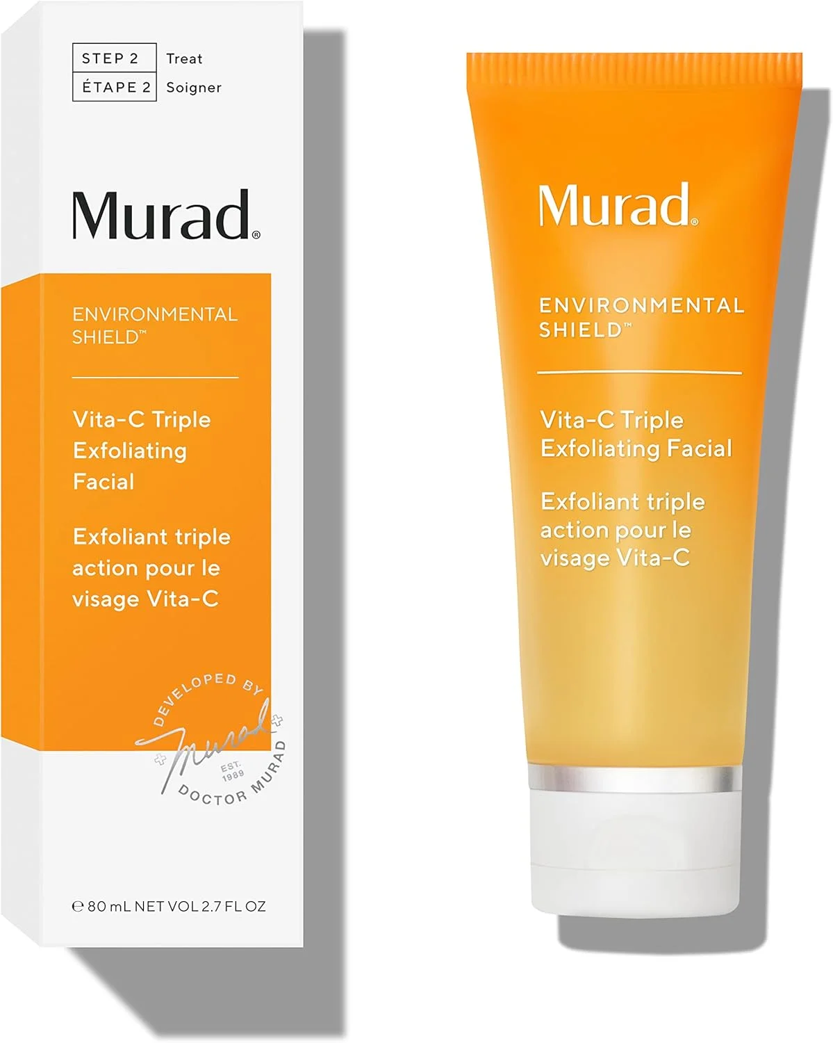 لایه بردار سه گانه صورت Murad Environmental Shield VITA-C حجم 80 میلی لیتر