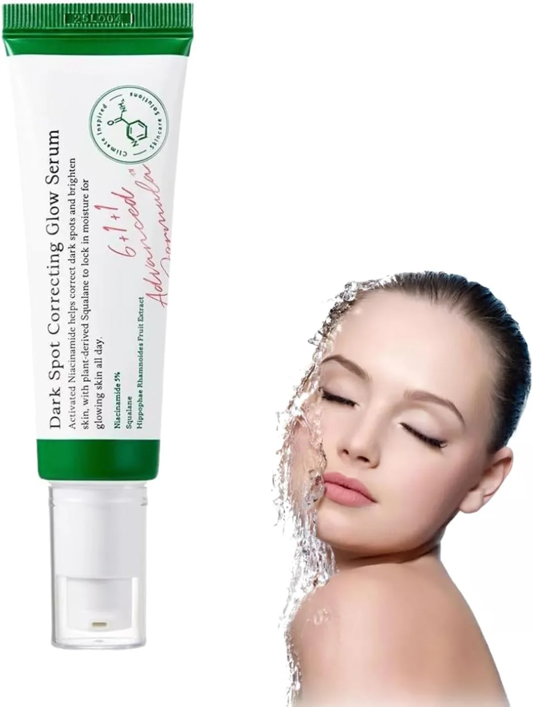 سرم روشن کننده و اصلاح کننده لکه‌های تیره، سرم آبرسان و مرطوب کننده برای صورت و بدن، اسانس نیاسینامید مراقبت از پوست برای انواع پوست، 50 میلی لیتر