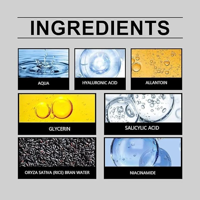 مجموعه دوتایی آمپول برنج درخشان لایه بردار، لایه بردار برنج سیاه و سفید، لایه برداری ملایم + کوچک کننده منافذ، اسکراب لایه بردار صورت و بدن برای انواع پوست مجموعه دوتایی آمپول برنج درخشان لایه بردار، لایه بردار برنج سیاه و سفید، لایه برداری ملایم + کوچک کننده منافذ، اسکراب لایه بردار صورت و بدن برای انواع پوست