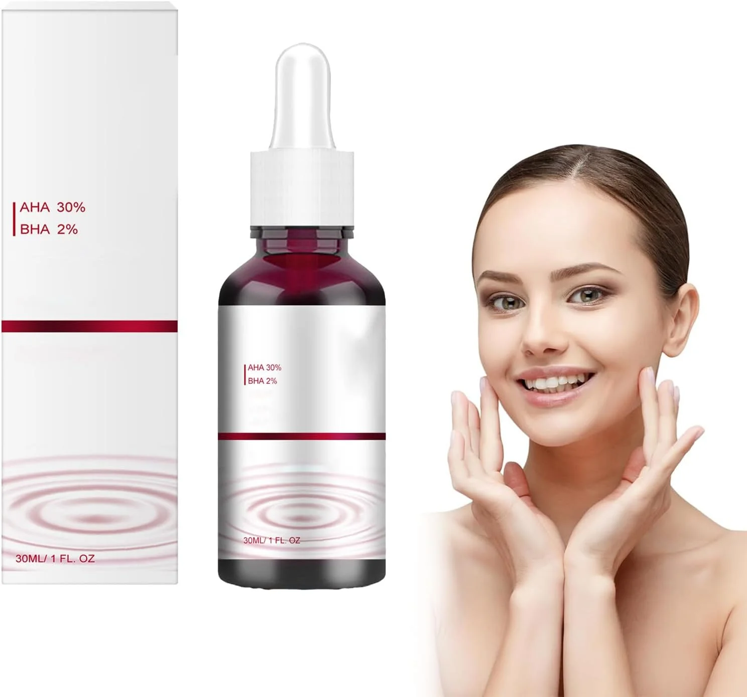 محلول لایه بردار 30% AHA + 2% BHA، محلول لایه بردار صورت با AHA 30% + BHA 2%، سرم لایه بردار صورت، سرم لایه بردار پوست، محلول لایه بردار، محلول لایه بردار صورت، لایه بردار صورت