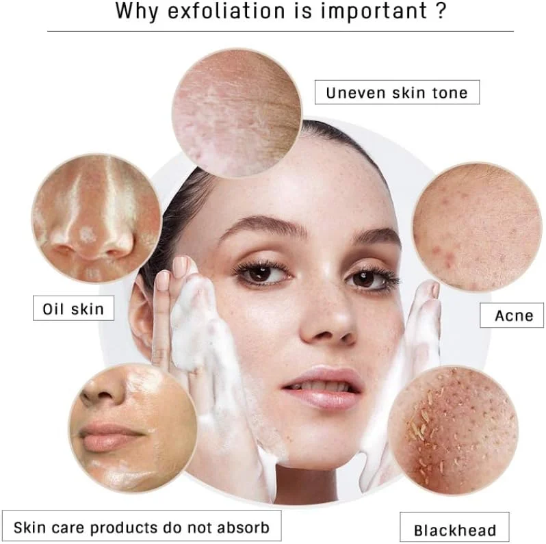 موس پاک کننده و لایه بردار صورت 50 میلی لیتر مناسب پوست های چرب، جوش و دانه های سرسیاه