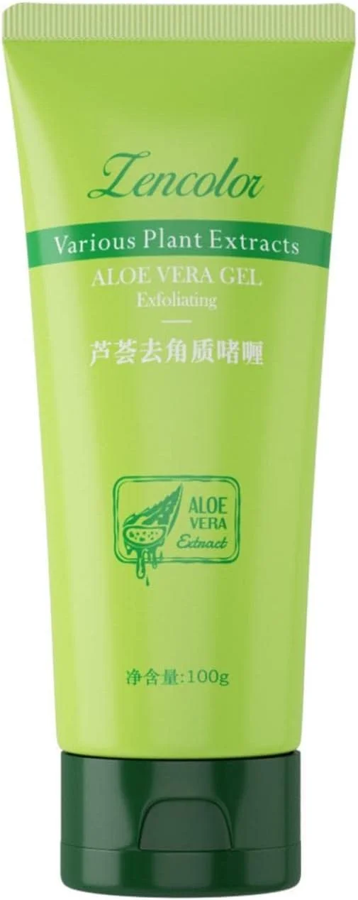 ژل لایه بردار آلوئه ورا، ژل شفاف کننده و لایه بردار آلوئه ورا، ژل پاک کننده ملایم ارگانیک پوست، لایه برداری صورت، لایه بردار مرطوب کننده و پاک کننده عمیق مراقبت شخصی پوست