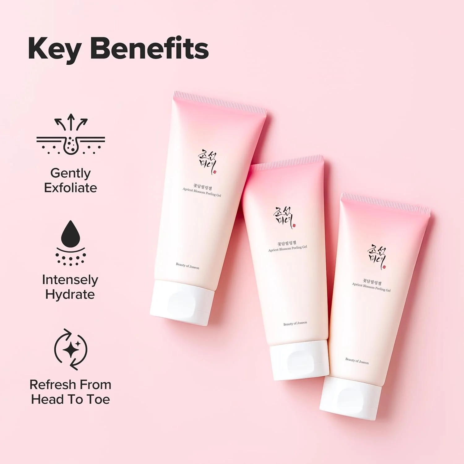 ژل لایه بردار شکوفه زردآلو Beauty of Joseon، اسکراب ملایم صورت و بدن، از بین برنده سلول های مرده پوست، مناسب برای انواع پوست، مراقبت از پوست کره ای برای آقایان و بانوان، 100 میلی لیتر ژل لایه بردار شکوفه زردآلو Beauty of Joseon، اسکراب ملایم صورت و بدن، از بین برنده سلول های مرده پوست، مناسب برای انواع پوست، مراقبت از پوست کره ای برای آقایان و بانوان، 100 میلی لیتر