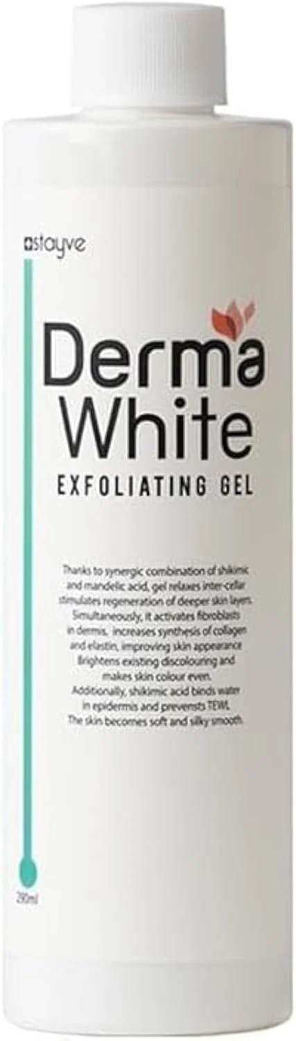 ژل لایه بردار صورت Stayve، لایه بردار ملایم غیر اسکراب برای لایه برداری و پاکسازی پوست صورت و بدن، آشکار کننده پوست درخشان و روشن 290 میلی لیتر