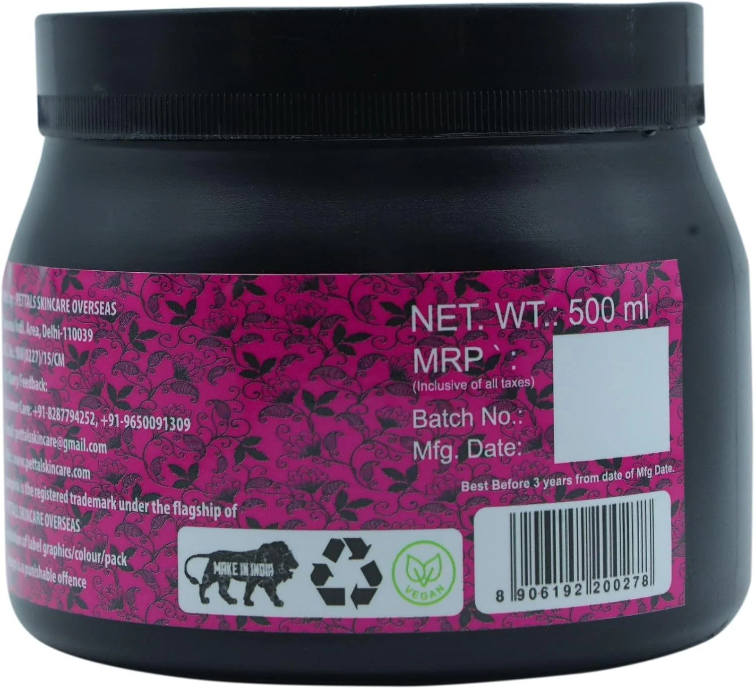 اسکراب صورت لیمو PurePINK مناسب برای خانم ها و آقایان | اسکراب لایه بردار ملایم صورت برای پوست های خشک و چرب | روشن کننده و پاک کننده عمیق 500 میلی لیتر