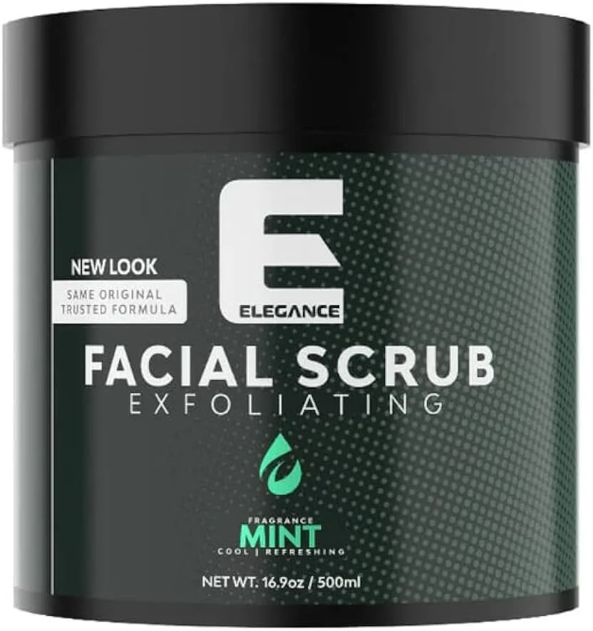 اسکراب لایه بردار صورت نعنایی ای الگانس 500 میلی لیتر