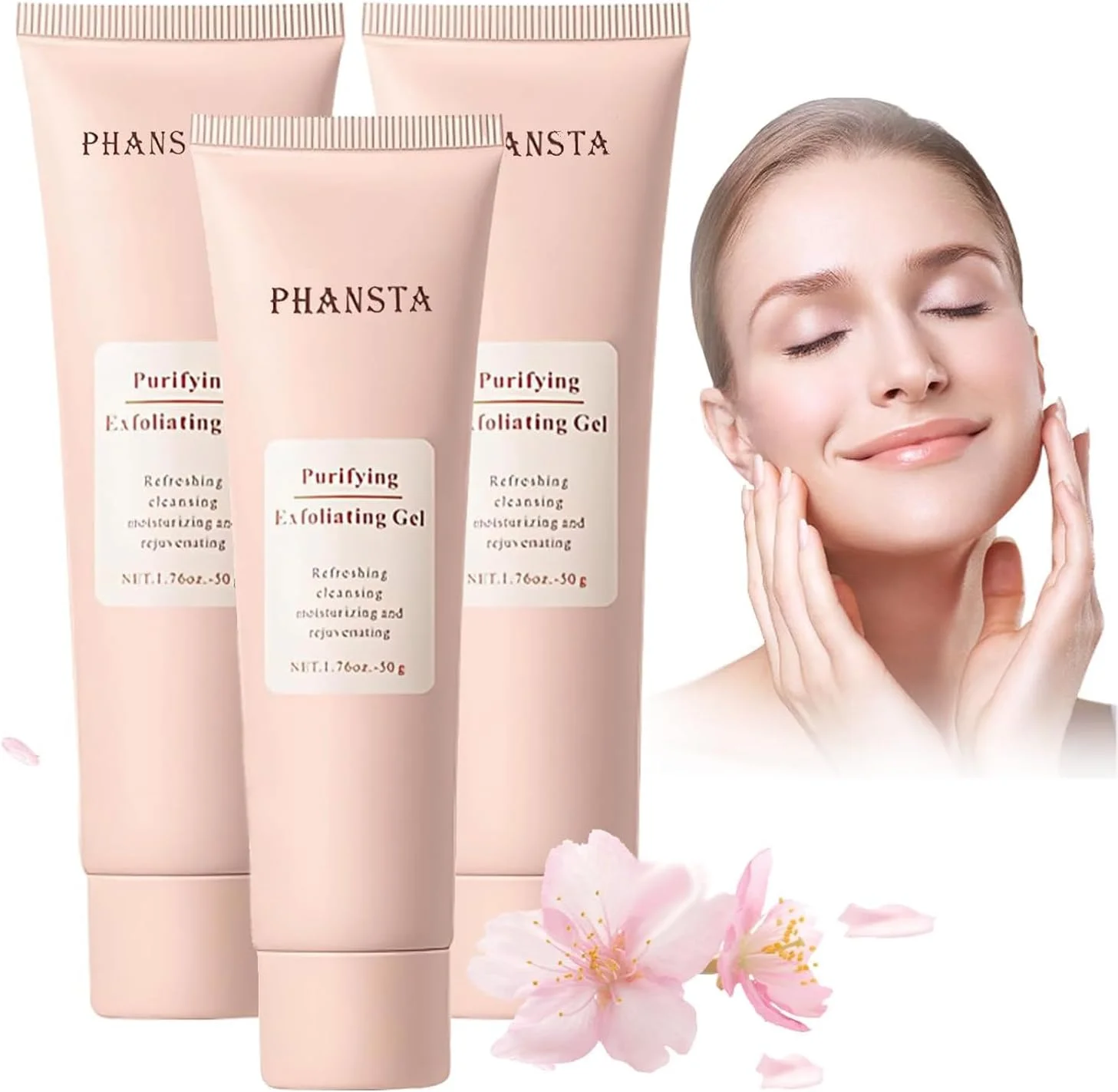 ژل لایه بردار و پاک کننده صورت - 3 عدد