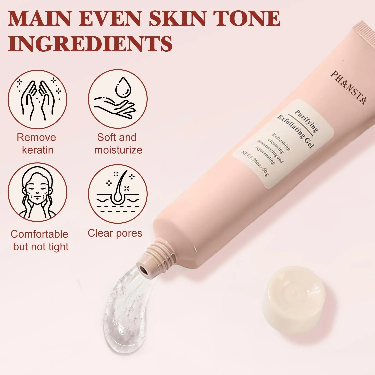 ژل لایه بردار و پاک کننده صورت - 3 عدد