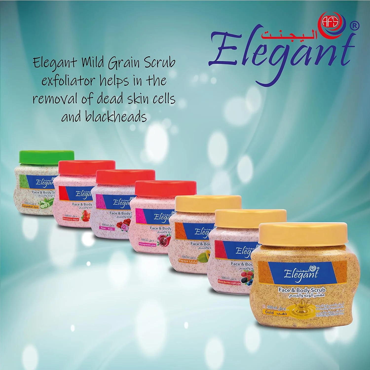 اسکراب صورت و بدن طلایی مجلل | 500 میلی لیتر | اسکراب پاک کننده عمیق و لایه بردار، لایه بردار صورت برای پوست سالم و صاف، عصاره های طبیعی برای مرطوب کننده - 500 میلی لیتر اسکراب صورت و بدن طلایی مجلل | 500 میلی لیتر | اسکراب پاک کننده عمیق و لایه بردار، لایه بردار صورت برای پوست سالم و صاف، عصاره های طبیعی برای مرطوب کننده - 500 میلی لیتر