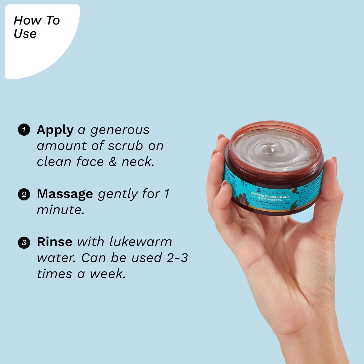 اسکراب صورت پیلگریم برای رفع تیرگی، لایه برداری، درخشش پوست، رفع جوش های سرسیاه، پوست خشک، چرب، مختلط، مناسب آقایان و بانوان، رازهای زیبایی کره ای، 100 گرم اسکراب صورت پیلگریم برای رفع تیرگی، لایه برداری، درخشش پوست، رفع جوش های سرسیاه، پوست خشک، چرب، مختلط، مناسب آقایان و بانوان، رازهای زیبایی کره ای، 100 گرم